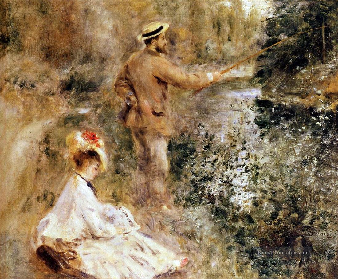 Fischer am Flussufer Pierre Auguste Renoir Ölgemälde